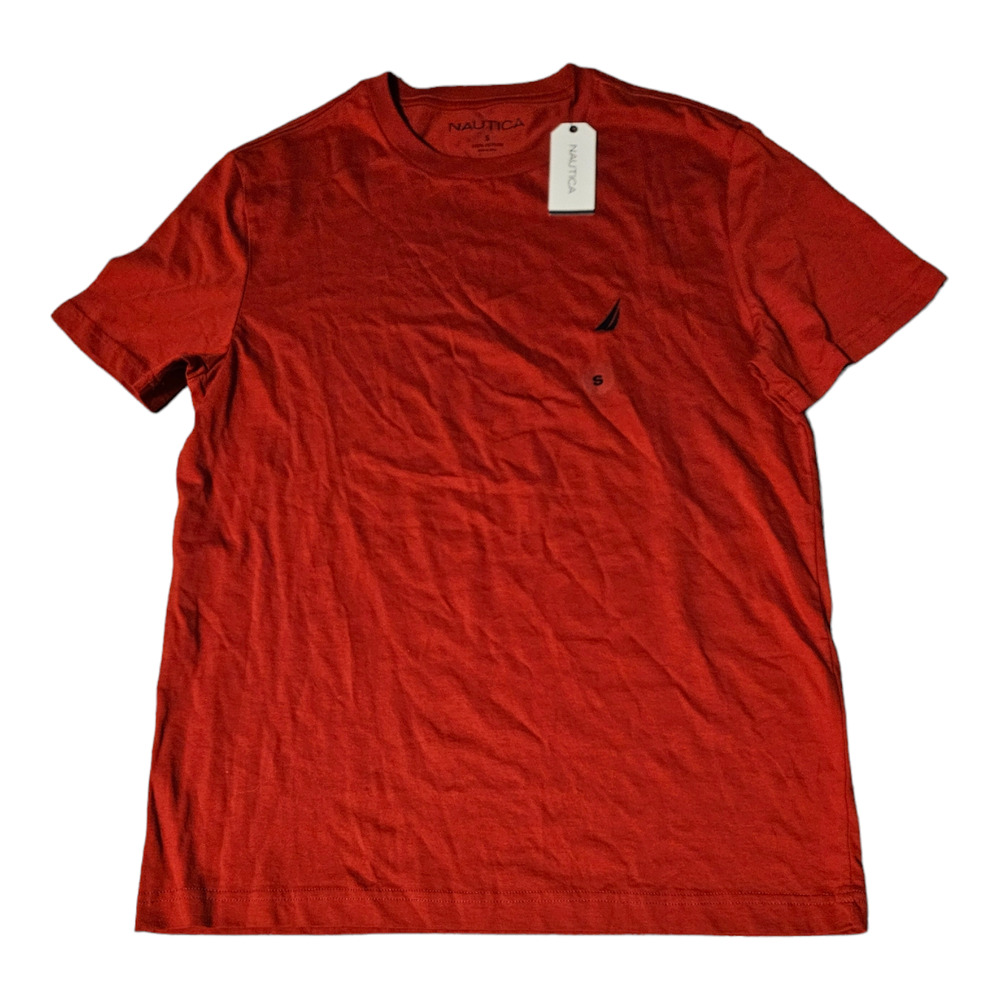 Nautica Small Short Sleeve Red T-Shirt